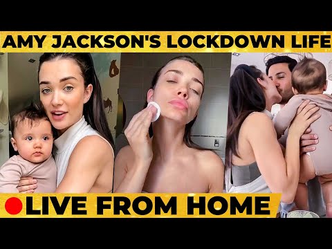 Amy Jackson's Cute Moments with her Son & Husband💕 - Diet Secrets & Daily Routines Revealed!