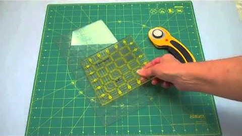 Rotary cutting - LearnHowToQuilt.com ENCYCLOPEDIA