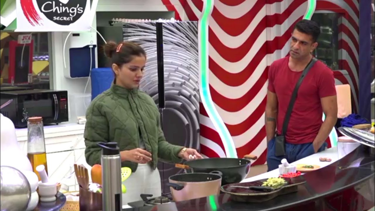 BIGG BOSS 14 UPDATE : Rubina teach eijaz about cooking