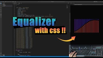 ASMR Programming - Equalizer wave animation with CSS - No talking