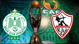 ملخص مباراة الزمالك والرجاء البيضاوي 1- 0   مباراة ناااارية للزمالك   نصف نهائي ابطال افريقيا