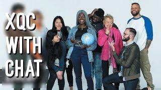 Full xQc reacts to Guess What Country I'm From | Lineup | Cut (with chat) Update