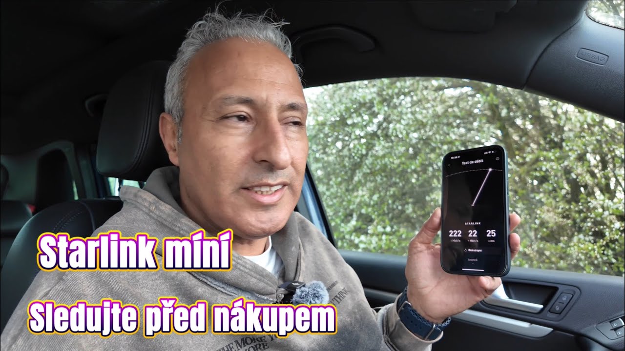 Neomezené připojení.Moje zkušenost se Starlink Mini v autě