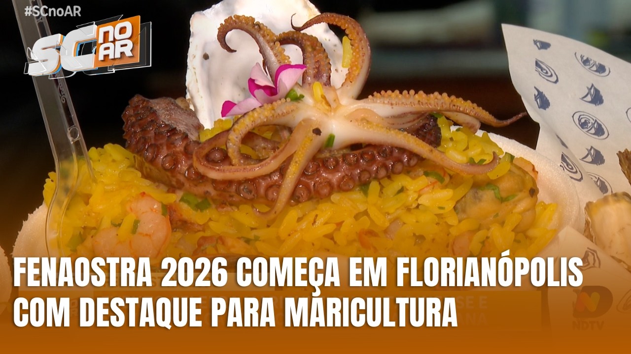 Fenaostra 2026 destaca produção de ostras e cultura de Florianópolis