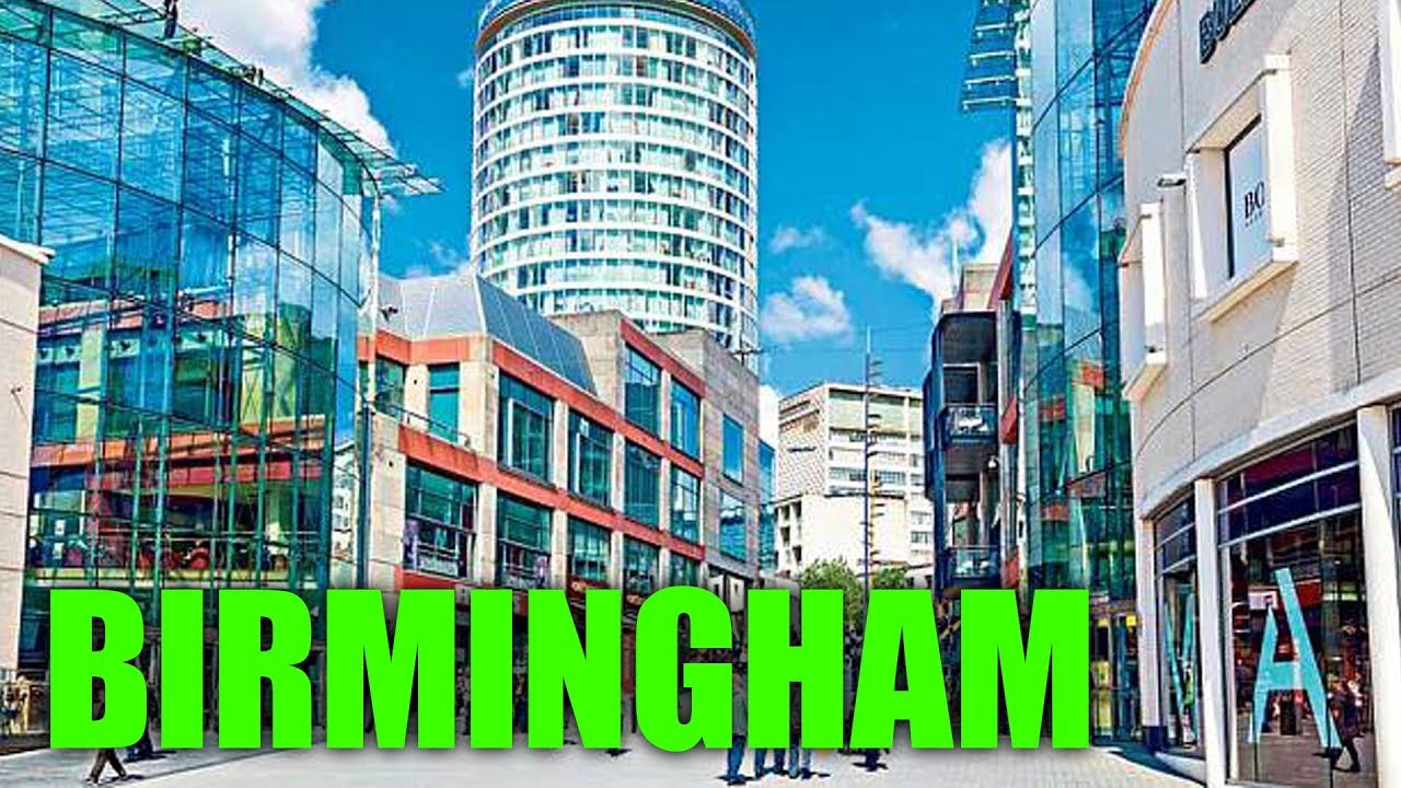 Driving Around The UK - BIRMINGHAM CITY CENTRE - YouTube