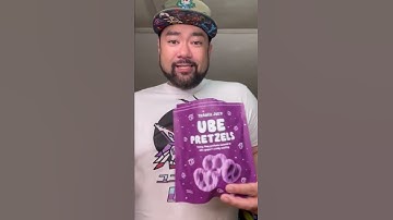Trader Joe’s Ube Pretzel review #shorts