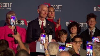 Sen. Rick Scott speaks after 2024 election win | Full Speech