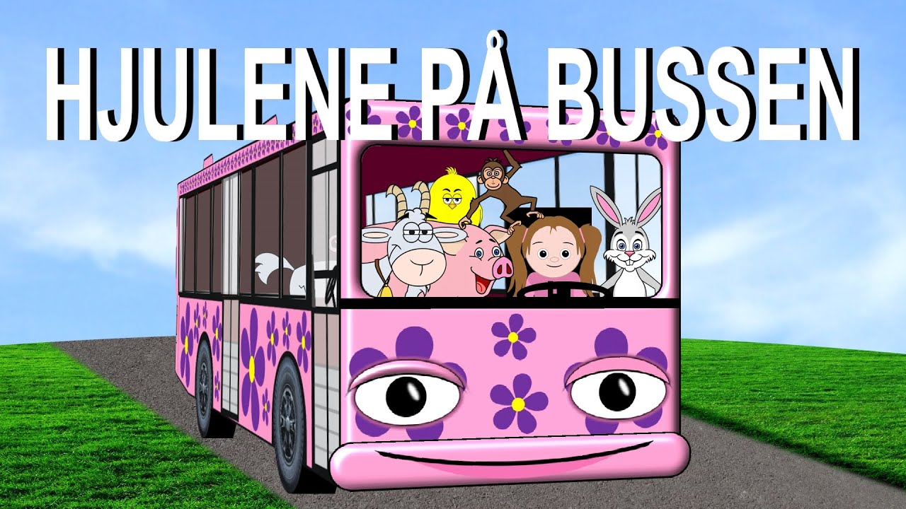 norske bank Hjulene på bussen | Norske barnesanger