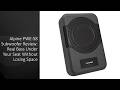 Alpine PWE-S8 Subwoofer Review: Real Bass Under Your Seat Without Losing Space