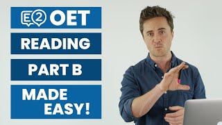 OET MADE EASY | Reading Part B #3 | Questions with Jay!
