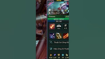 Golden Tristana ⭐⭐⭐ 1vs9 TFT Set 13!!! #tft #롤체 #teamfighttactics