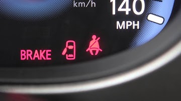 2012 NISSAN cube - Seat Belt Warning Light and Chime