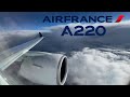 🇫🇷 Paris CDG - London Heathrow LHR 🇬🇧 Air France Airbus A220 [FULL FLIGHT REPORT]