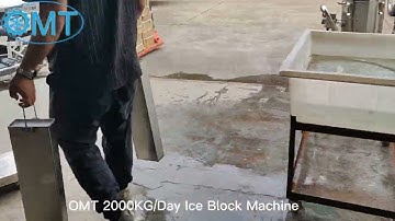 OMT 2T Ice Block Machine