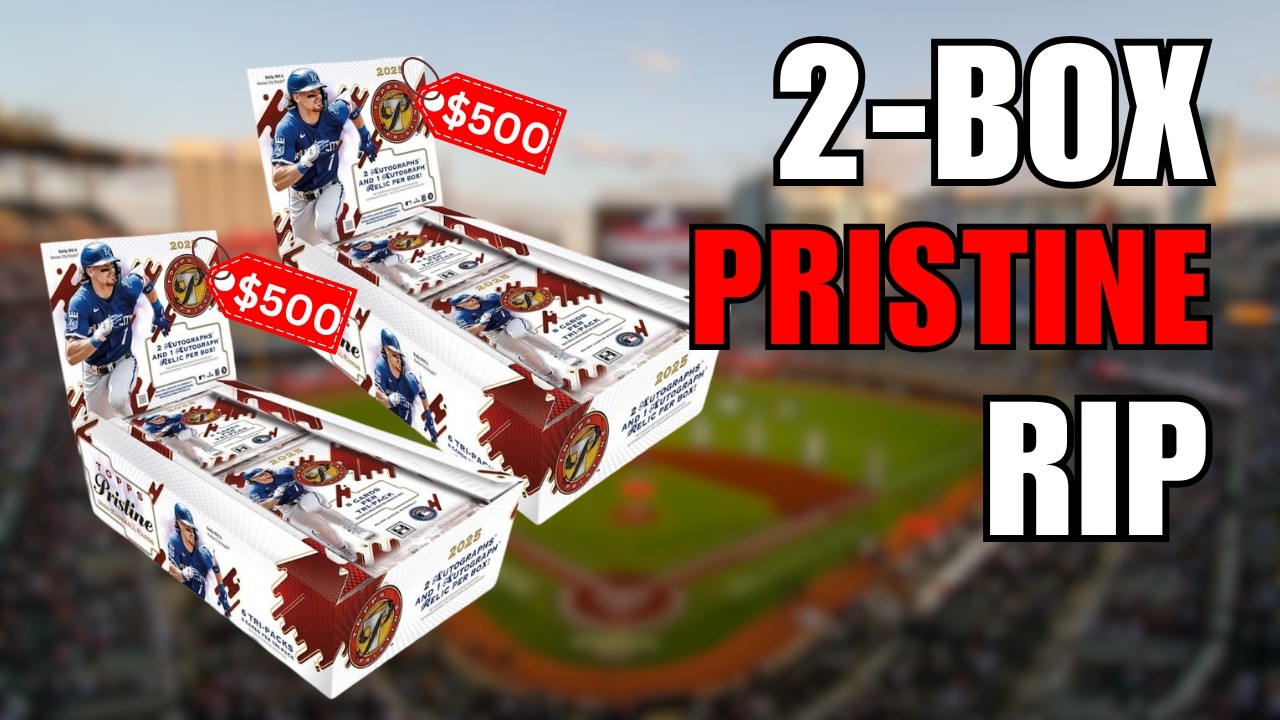 🚨НОВИНКА!!! 🚨 Бейсбольная карточка Topps в идеальном состоянии 2025 года | Две коробки (извлечены)