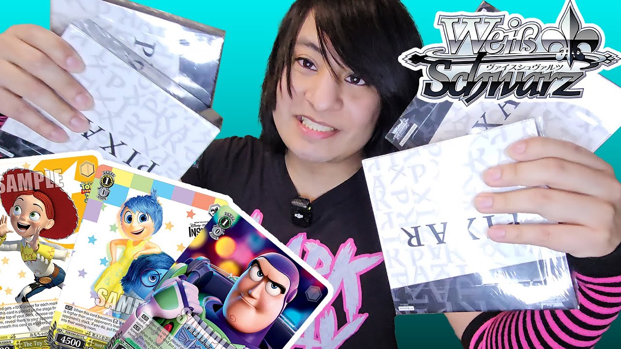 Opening 4 Pixar Weiss Schwarz English Booster Boxes (and Pixar Tier List?)