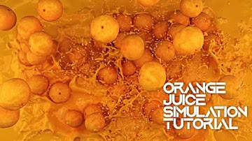 Orange Juice Simulation With Phoenix FD and Tyflow - Fxmaniac