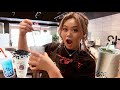 Day In The Life Of A Bubble Tea Barista ♡ (Cafe Vlog)