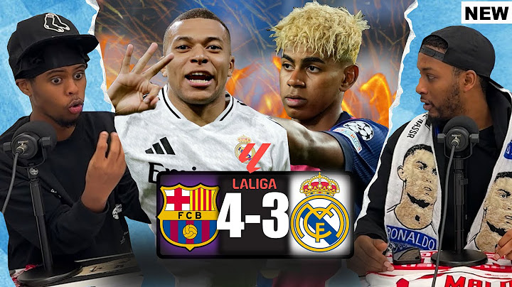 Barcelona WIN 7-Goal El Clásico! 4-3 vs Real Madrid | Mbappé Hat-Trick!