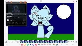 Elly werewolf transformation sprunki 2024-2025 fan oc