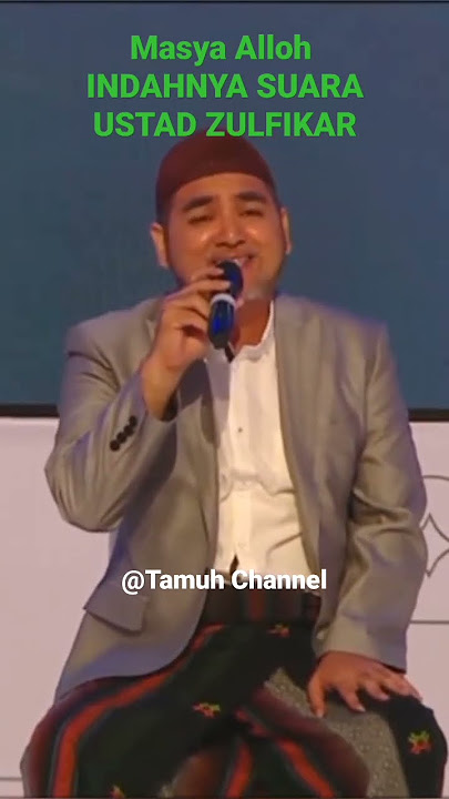 MASYA ALLOH INDAHNYA Suara Ustad Zulfikar