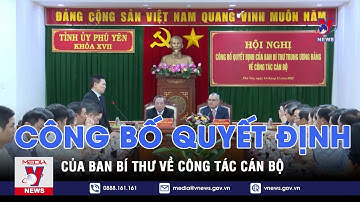 Công bố quyết định của Ban bí thư về công tác cán bộ - VNEWS