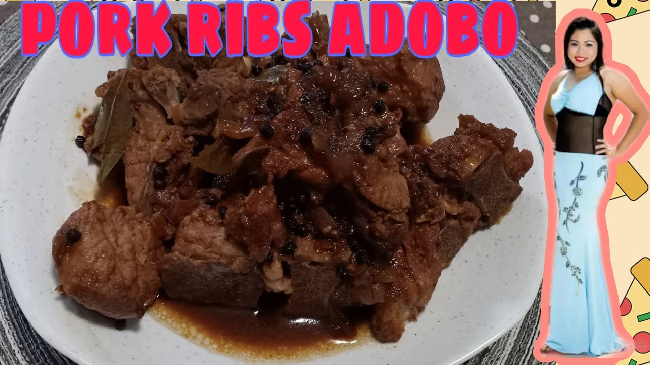 HOW TO MAKE PORK RIBS ADOBO /EASY RECIPE/ BUDGET MEAL - YouTube