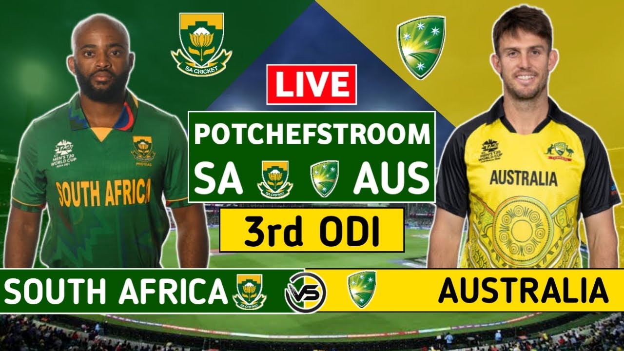 South Africa vs Australia ODI Live Scores SA vs AUS 3rd ODI Live Scores and Commentary AUS Innings