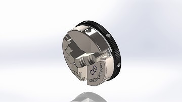 Solidworks Motion Study - Chuck SANOU-K01-63 Motion #3