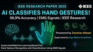 Hand Gesture Classification & Recognition Using Electromyography (EMG) Using Machine Learning