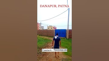 Plot For Sale 🏠 Danapur Chandmari In Patna  1 Kathha Plot #patna #danapur #realestate #property