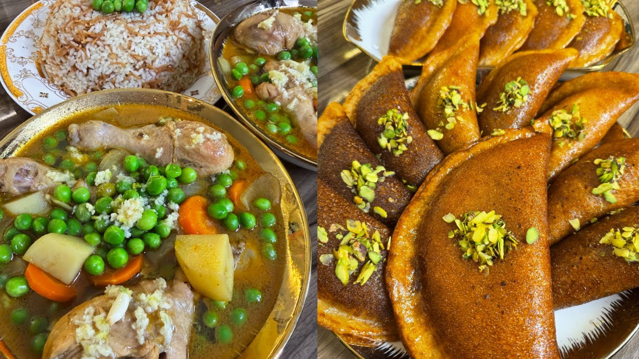 وداعالفشل لقطايف😊عجينه مضمونه من اول مره..وفطور ليوم كان جدي بزيت طعم بيجنن 