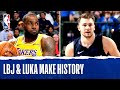 LeBron James & Luka Doncic: UNPRECEDENTED Triple-Double Duel