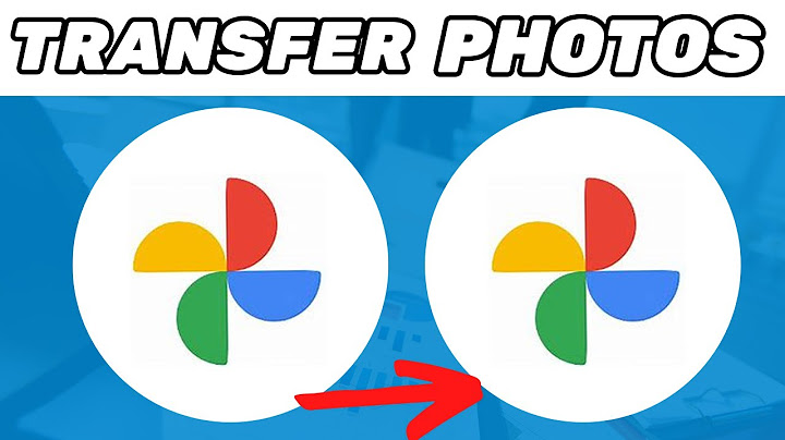 How to move photos from one google account to another