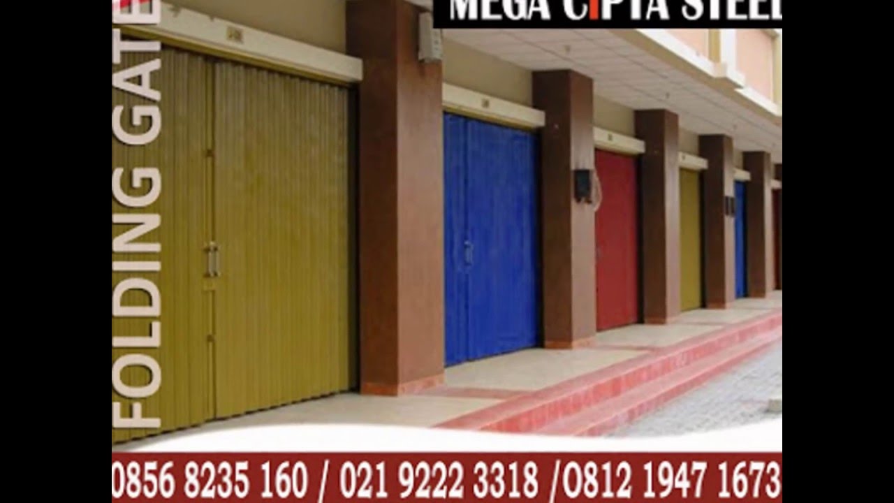 0812 1947 1673 Folding Gate PVC Rolling Door Jati rahayu 