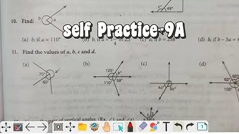 ex 9a | new learning composite mathematics class 7 ex 9a | schand maths ex9a pairs of angles