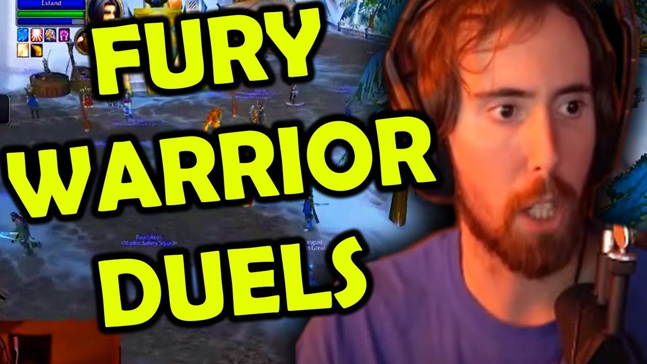 Asmongold Goes Fury Warrior And Tries It Out In PVP Duels - YouTube
