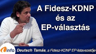 A Fidesz és az EP-választás. Deutsch Tamás, Inforádió, Aréna