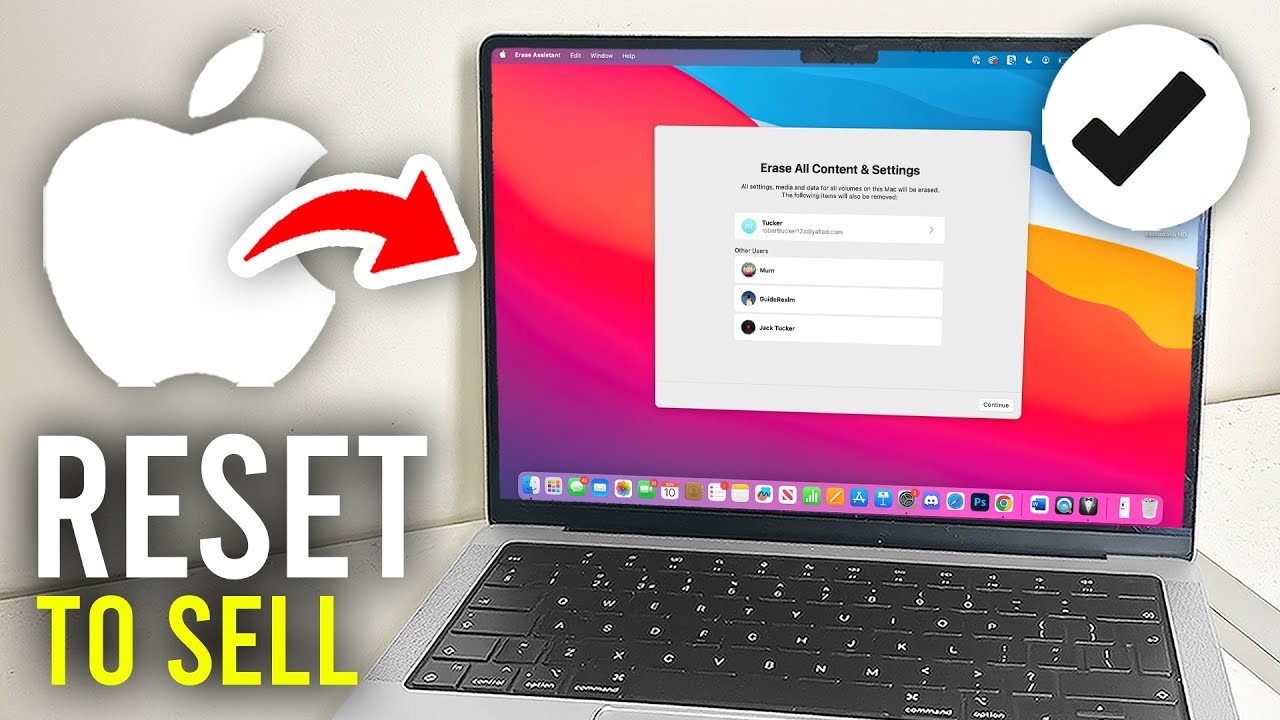 How To Factory Reset Mac To Sell - Full Guide - YouTube