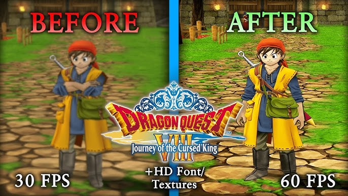 PCSX2 - Dragon Quest VIII: PS2 Remaster Pack (v1.1) - NEW HD UI, Portraits,  Fonts & Textures (Update) : r/dragonquest