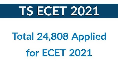 TS ECET 2021 | Attendence Percentage - information