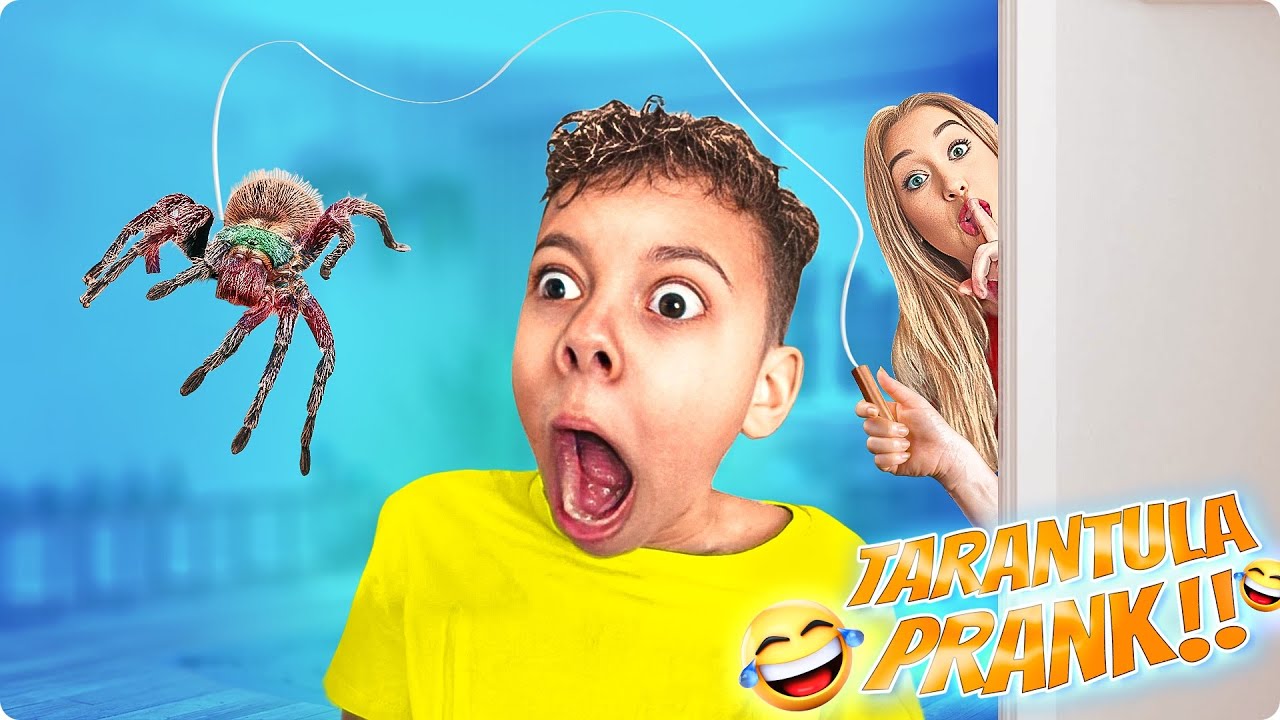 TERRIFYING Tarantula PRANK!!!