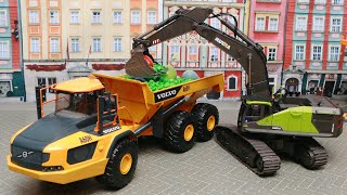 Bruder Volvo Dumper and RC Remicon Play 브루더 볼보 덤퍼와 RC레미콘