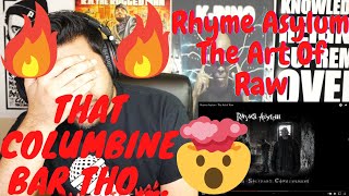 [REACTION] Rhyme Asylum - The Art of Raw