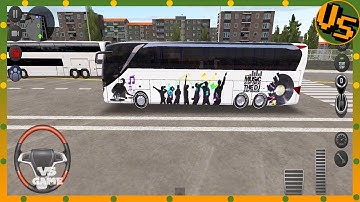 New Skin for Setra Bus | Bus Games - Bus Simulator Ultimate Android Gameplay