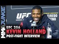 Kevin Holland on insane KO win, Khamzat Chimaev callout | UFC 256 post-fight interview