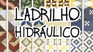 COMO INSTALAR LADRILHO HIDRÁULICO  #TROCANDOIDEIA