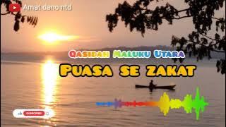 Qasidah Maluku Utara || Puasa Se Zakat Cover M Rizal Abjan