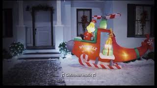 New for 2025 Christmas inflatable 10 ft wide grinch helicopter ￼ Noticias