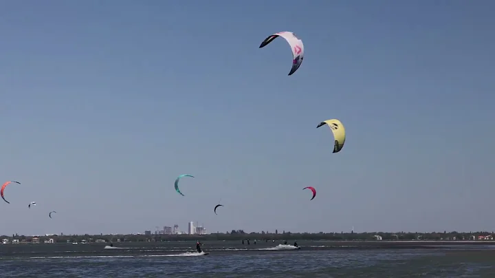 Kiteboarding on Tampa Bay